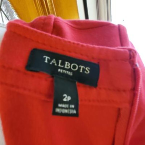 NEW - Talbots Red Dress Size 2P - Picture 6 of 9